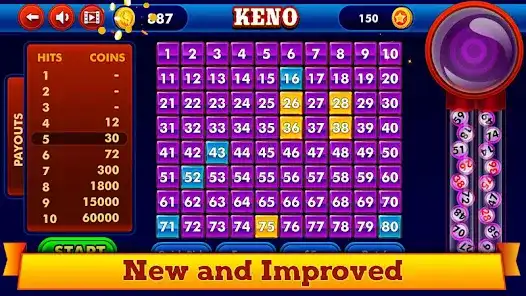 Instructions on how to quickly participate in playing Keno Phcash online